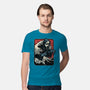 Ghost Wave-Mens-Premium-Tee-glitchygorilla