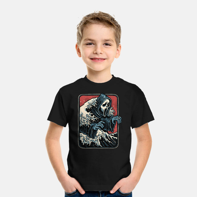 Ghost Wave-Youth-Basic-Tee-glitchygorilla