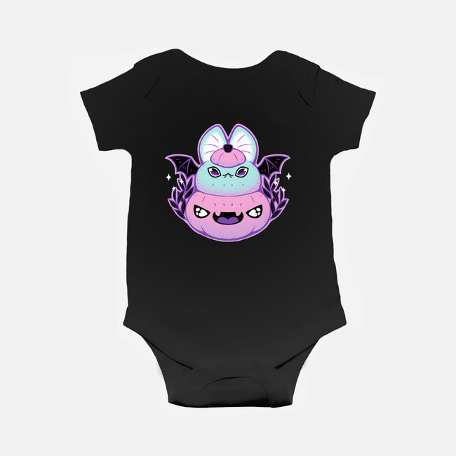 Halloween Pastel Goth Bat-Baby-Basic-Onesie-xMorfina