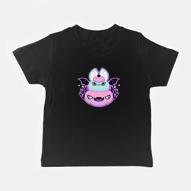 Halloween Pastel Goth Bat-Baby-Basic-Tee-xMorfina