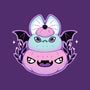 Halloween Pastel Goth Bat-None-Stretched-Canvas-xMorfina