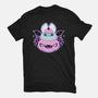 Halloween Pastel Goth Bat-Womens-Fitted-Tee-xMorfina