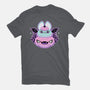Halloween Pastel Goth Bat-Womens-Fitted-Tee-xMorfina