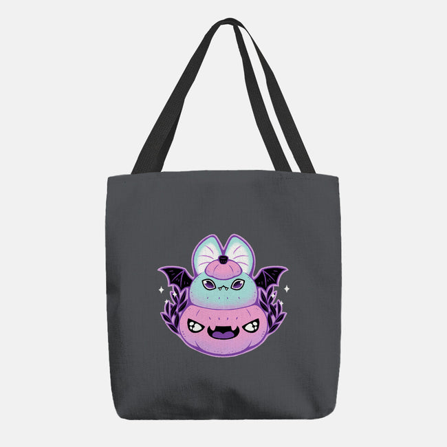 Halloween Pastel Goth Bat-None-Basic Tote-Bag-xMorfina