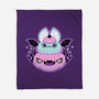 Halloween Pastel Goth Bat-None-Fleece-Blanket-xMorfina