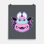 Halloween Pastel Goth Bat-None-Matte-Poster-xMorfina