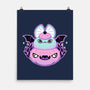 Halloween Pastel Goth Bat-None-Matte-Poster-xMorfina