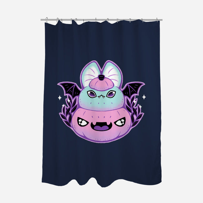 Halloween Pastel Goth Bat-None-Polyester-Shower Curtain-xMorfina