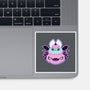 Halloween Pastel Goth Bat-None-Glossy-Sticker-xMorfina