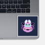 Halloween Pastel Goth Bat-None-Glossy-Sticker-xMorfina