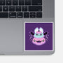Halloween Pastel Goth Bat-None-Glossy-Sticker-xMorfina