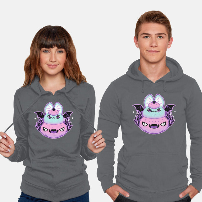 Halloween Pastel Goth Bat-Unisex-Pullover-Sweatshirt-xMorfina