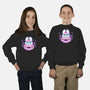 Halloween Pastel Goth Bat-Youth-Crew Neck-Sweatshirt-xMorfina