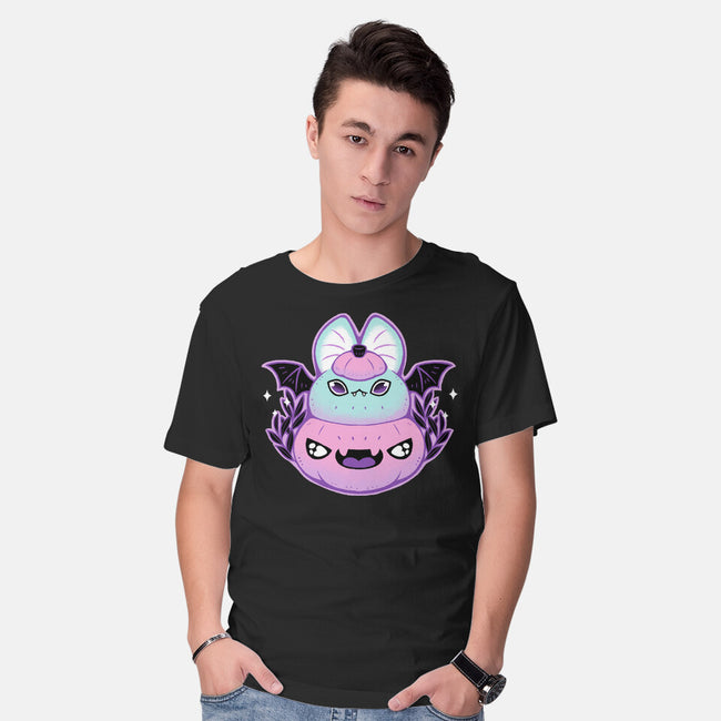 Halloween Pastel Goth Bat-Mens-Basic-Tee-xMorfina