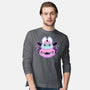 Halloween Pastel Goth Bat-Mens-Long Sleeved-Tee-xMorfina