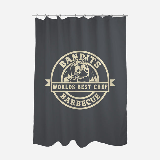 Worlds Best Chef-None-Polyester-Shower Curtain-piercek26