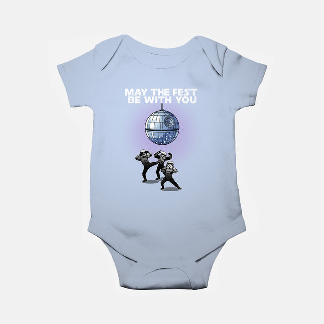 May The Fest Be With You-Baby-Basic-Onesie-Lorets