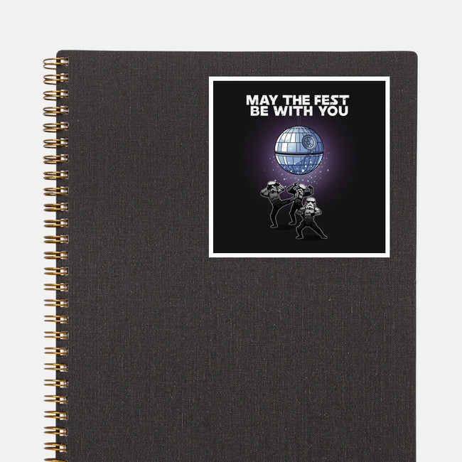 May The Fest Be With You-None-Glossy-Sticker-Lorets