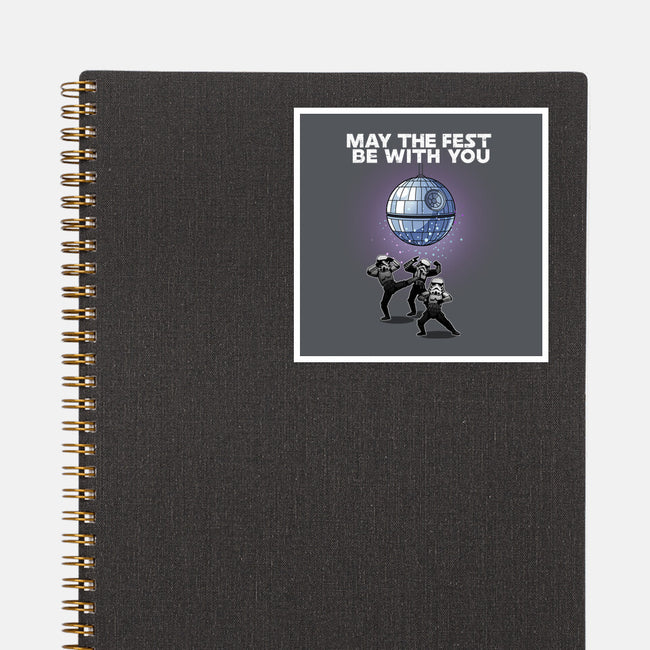 May The Fest Be With You-None-Glossy-Sticker-Lorets