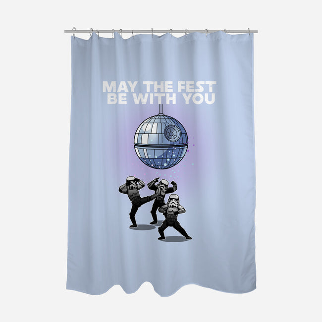 May The Fest Be With You-None-Polyester-Shower Curtain-Lorets
