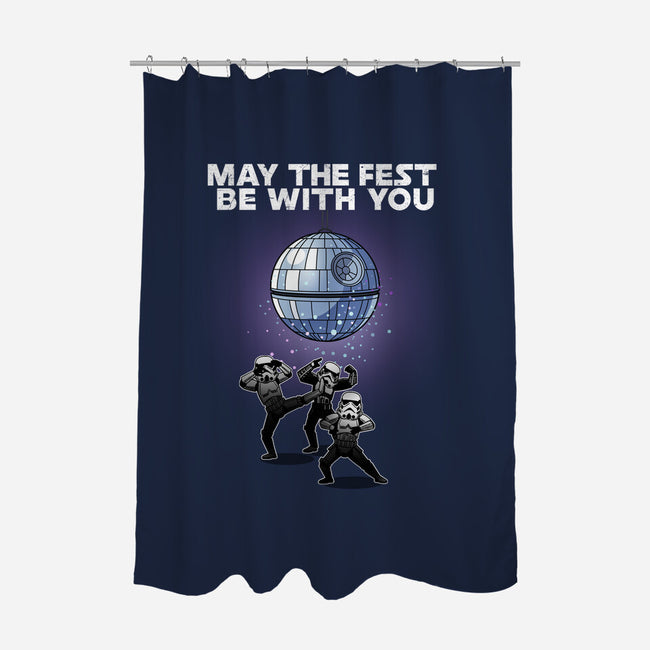 May The Fest Be With You-None-Polyester-Shower Curtain-Lorets