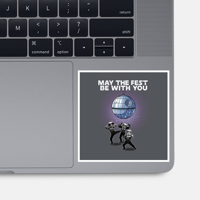 May The Fest Be With You-None-Glossy-Sticker-Lorets