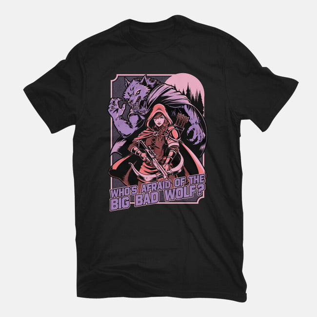 Redhood Wolf Hunter-Mens-Heavyweight-Tee-Studio Mootant