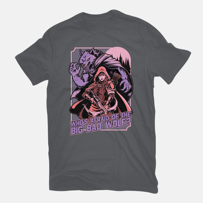Redhood Wolf Hunter-Mens-Heavyweight-Tee-Studio Mootant