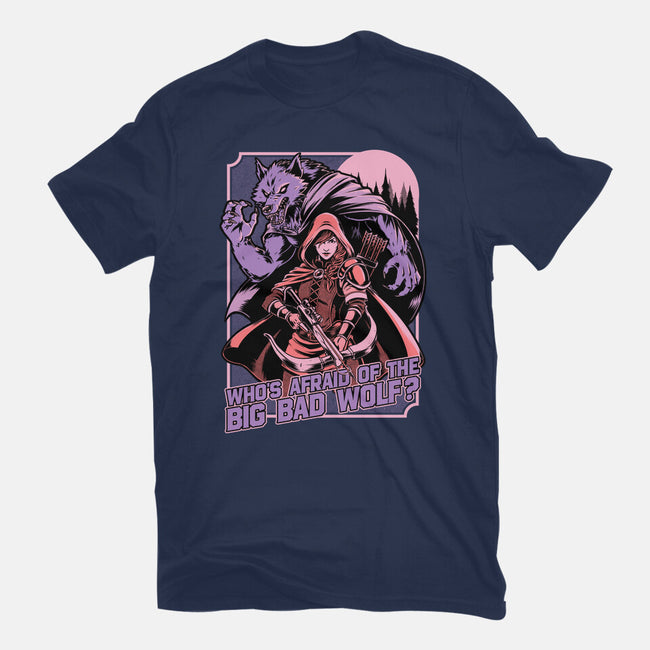 Redhood Wolf Hunter-Mens-Heavyweight-Tee-Studio Mootant