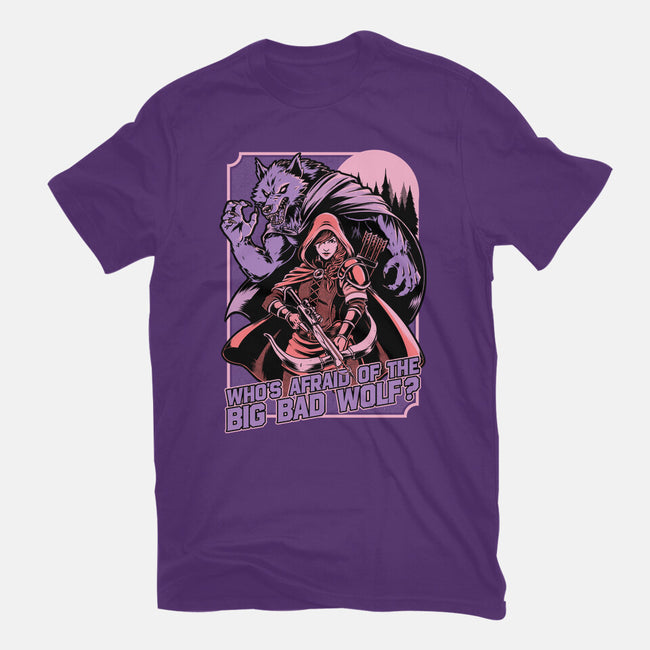Redhood Wolf Hunter-Womens-Basic-Tee-Studio Mootant