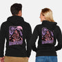 Redhood Wolf Hunter-Unisex-Zip-Up-Sweatshirt-Studio Mootant