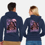 Redhood Wolf Hunter-Unisex-Zip-Up-Sweatshirt-Studio Mootant