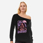 Redhood Wolf Hunter-Womens-Off Shoulder-Sweatshirt-Studio Mootant