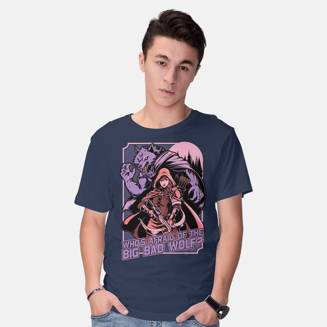 Redhood Wolf Hunter-Mens-Basic-Tee-Studio Mootant