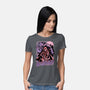 Redhood Wolf Hunter-Womens-Basic-Tee-Studio Mootant