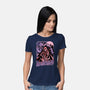 Redhood Wolf Hunter-Womens-Basic-Tee-Studio Mootant