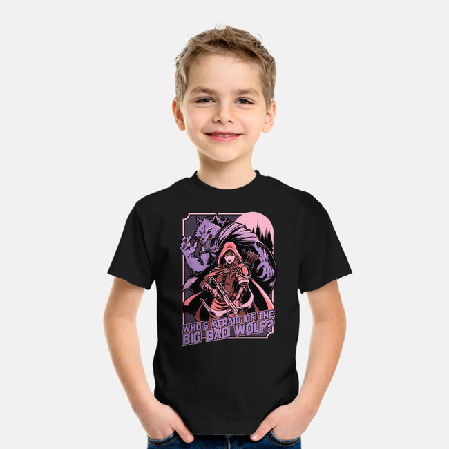 Redhood Wolf Hunter-Youth-Basic-Tee-Studio Mootant