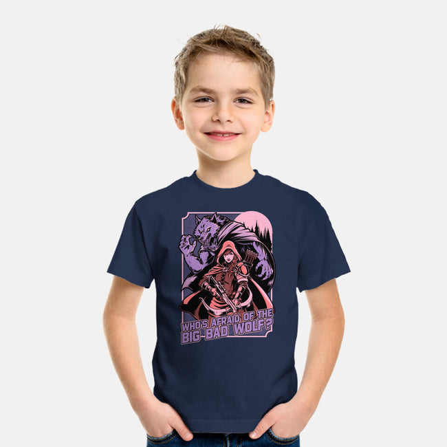 Redhood Wolf Hunter-Youth-Basic-Tee-Studio Mootant