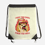 Possum Work Email-None-Drawstring-Bag-Studio Mootant