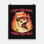 Possum Work Email-None-Matte-Poster-Studio Mootant