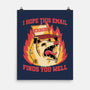 Possum Work Email-None-Matte-Poster-Studio Mootant