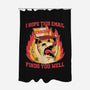 Possum Work Email-None-Polyester-Shower Curtain-Studio Mootant