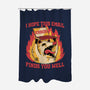 Possum Work Email-None-Polyester-Shower Curtain-Studio Mootant