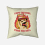 Possum Work Email-None-Removable Cover w Insert-Throw Pillow-Studio Mootant