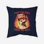Possum Work Email-None-Removable Cover w Insert-Throw Pillow-Studio Mootant