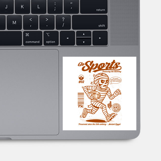 Go Sports Mummy-None-Glossy-Sticker-Eoli Studio