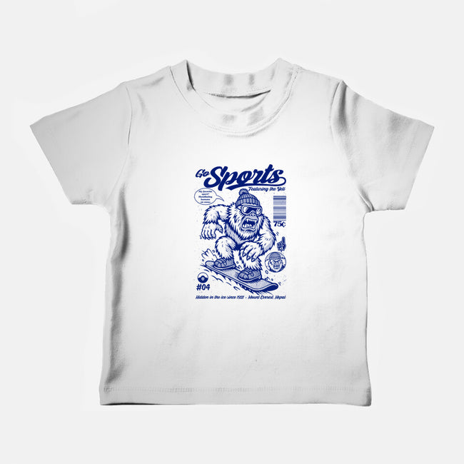 Go Sports Yeti-Baby-Basic-Tee-Eoli Studio