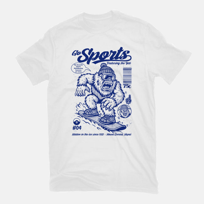 Go Sports Yeti-Mens-Heavyweight-Tee-Eoli Studio