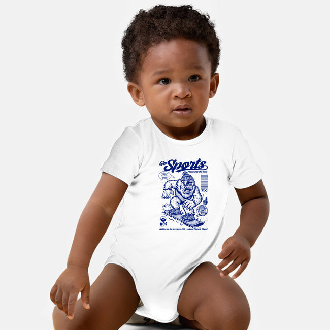 Go Sports Yeti-Baby-Basic-Onesie-Eoli Studio