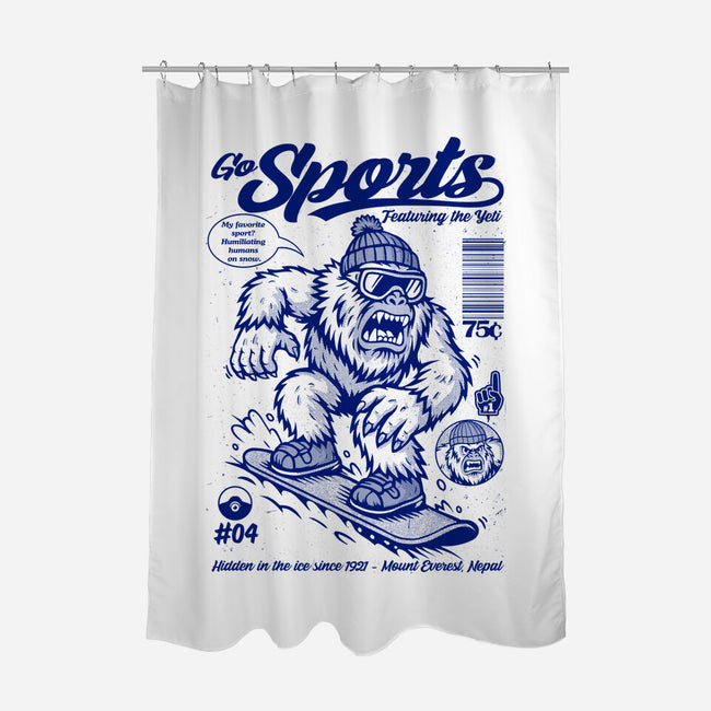 Go Sports Yeti-None-Polyester-Shower Curtain-Eoli Studio